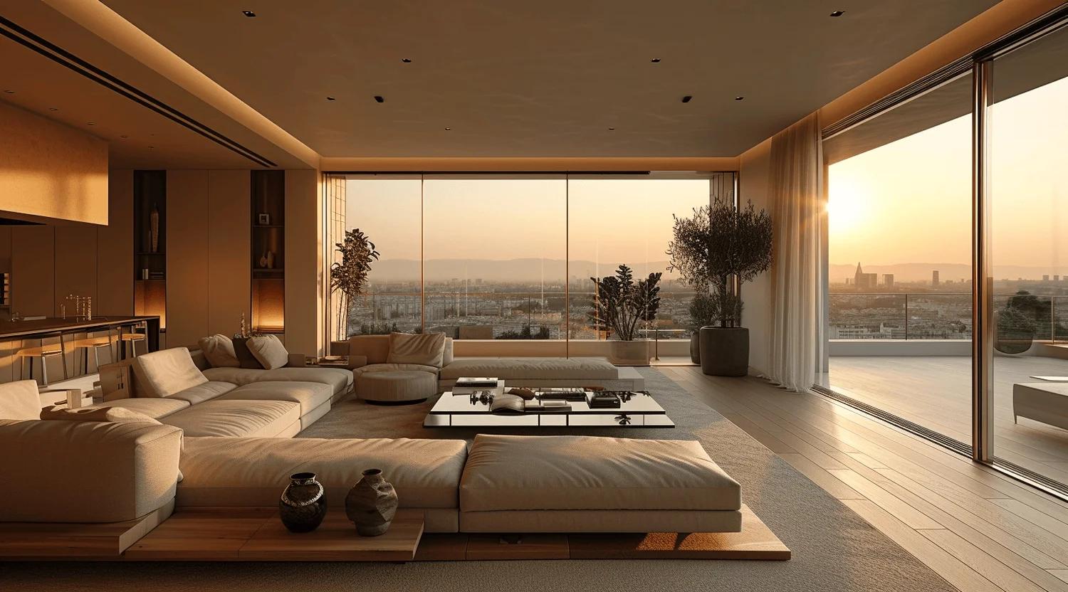 Salon contemporain haut de gamme NovaHome