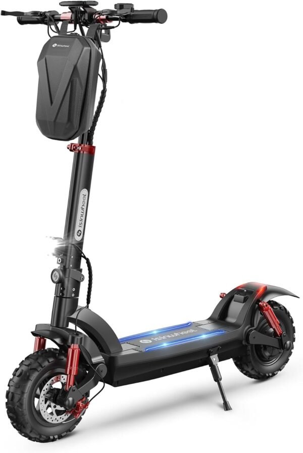 Trottinette Électrique Adultes 11" Pliable, isinwheel GT2 Trottinette Électrique 8OOW, Batterie Capacité 15AH, 45KM Kilométrage,3 Modes de Vitesse, Vitesse Maximum 25KM/H, Charge Maximale 150kg
