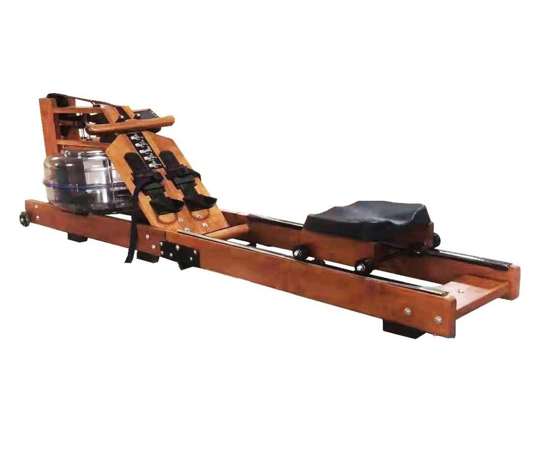 Rameur à eau pliable Clover Fitness AquaRower CF356 - Ecran LCD - Multiples niveaux de résistance