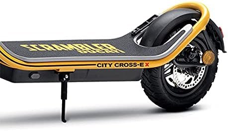 Scrambler Ducati City Cross-e X Off-Road Edition Scrambler Trottinette électrique, App, Moteur 350 W, autonomie 45 km, Max 120 kg, pneus 10" tubeless, Noir Jaune MN-DUC-SCCTY2 Taille Unique – Image 4
