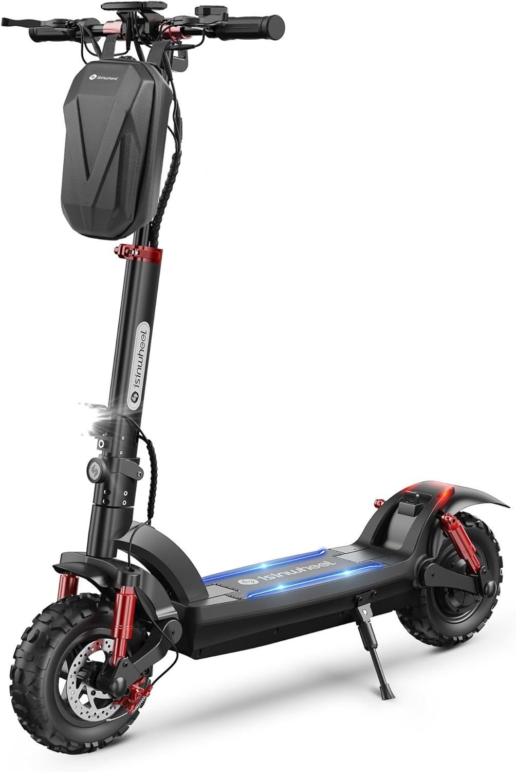 Trottinette Électrique Adultes 11" Pliable, isinwheel GT2 Trottinette Électrique 8OOW, Batterie Capacité 15AH, 45KM Kilométrage,3 Modes de Vitesse, Vitesse Maximum 25KM/H, Charge Maximale 150kg