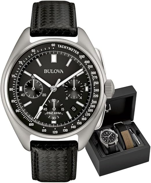 Bulova montre Lanière de cuir Lune pour homme