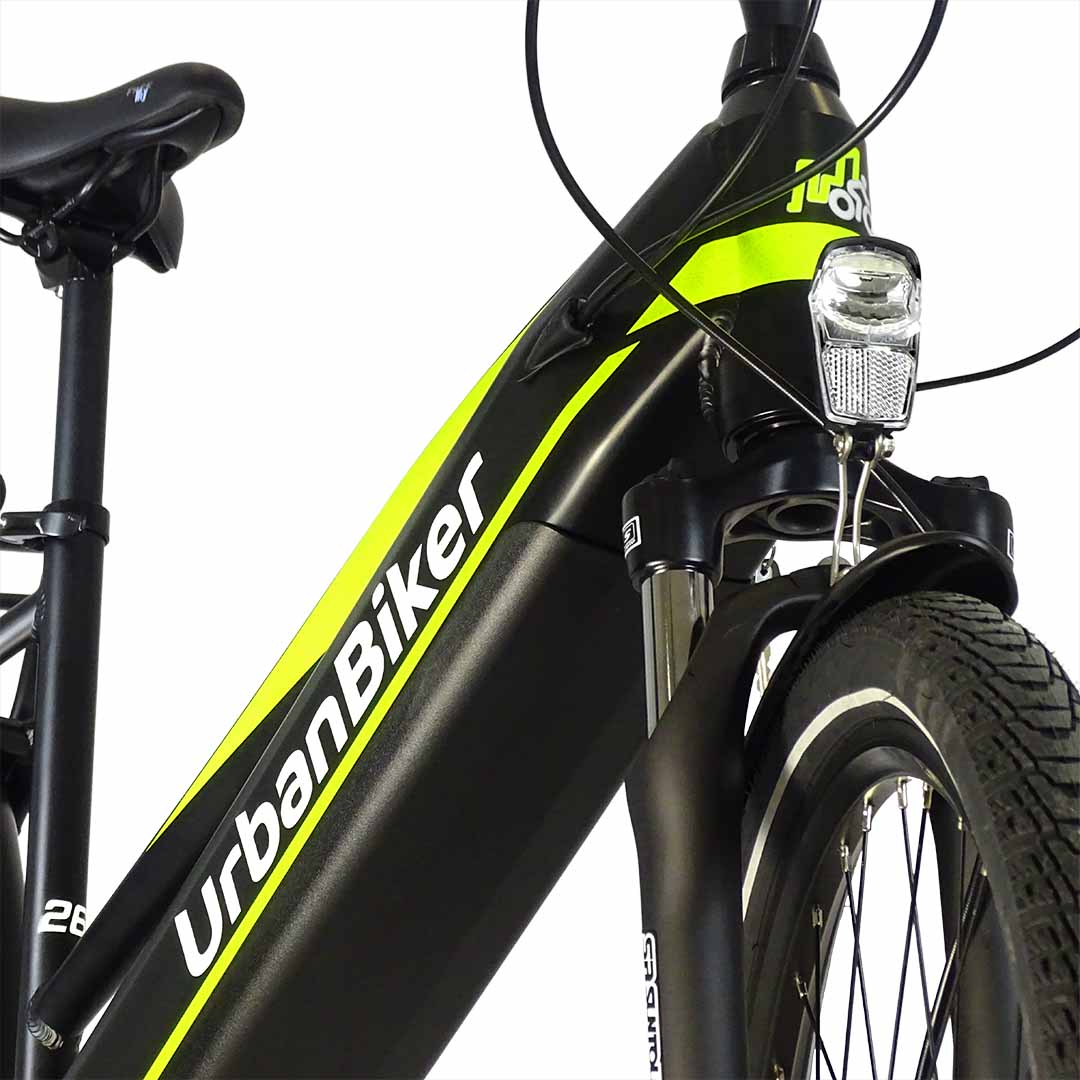 Vélo électrique URBANBIKER VTC modèle VIENA. Moteur de 350 W, Batterie Lithium Samsumg 840 Wh – Image 3