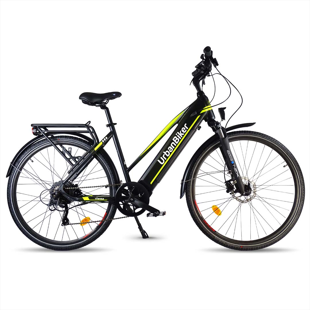 Vélo électrique URBANBIKER VTC modèle VIENA. Moteur de 350 W, Batterie Lithium Samsumg 840 Wh – Image 2