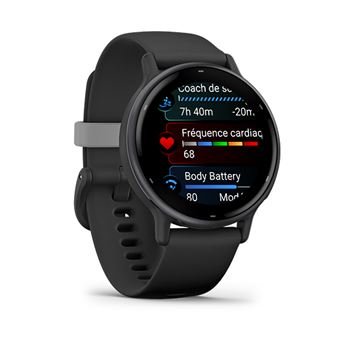 Montre connectée Garmin Vivoactive 5 Gris avec bracelet Noir