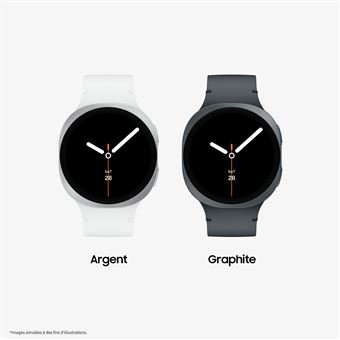 Montre connectée Samsung Galaxy Watch 8 40 mm Bluetooth Graphite – Image 2