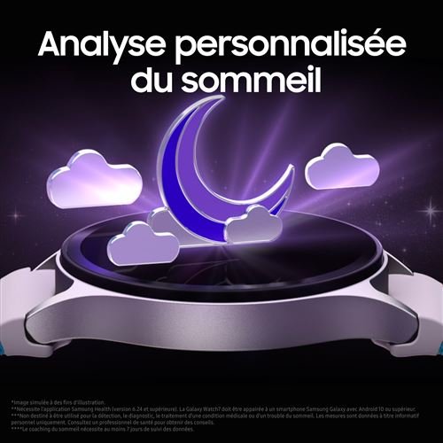 Montre connectée Samsung Galaxy Watch7 40 mm Bluetooth Crème – Image 4
