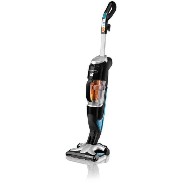 Aspirateur-vapeur-1700 W – Noir et argent ROWENTA RY7585WH Clean and steam Balai